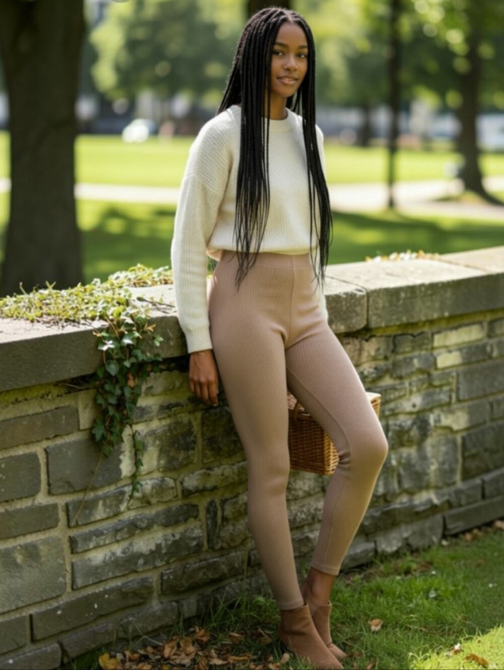 H&M Ribbed Leggings